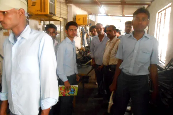 Industrial visit and mechanical workshop