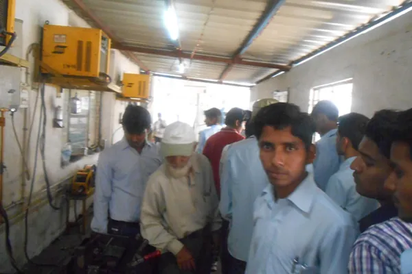 Industrial visit and mechanical workshop