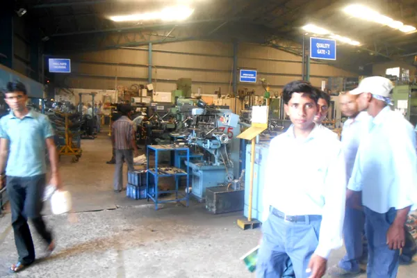 Industrial visit and mechanical workshop